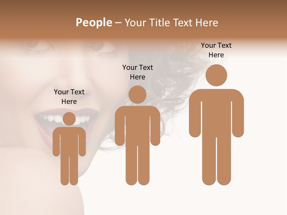 Whitening Perfect Beauty PowerPoint Template