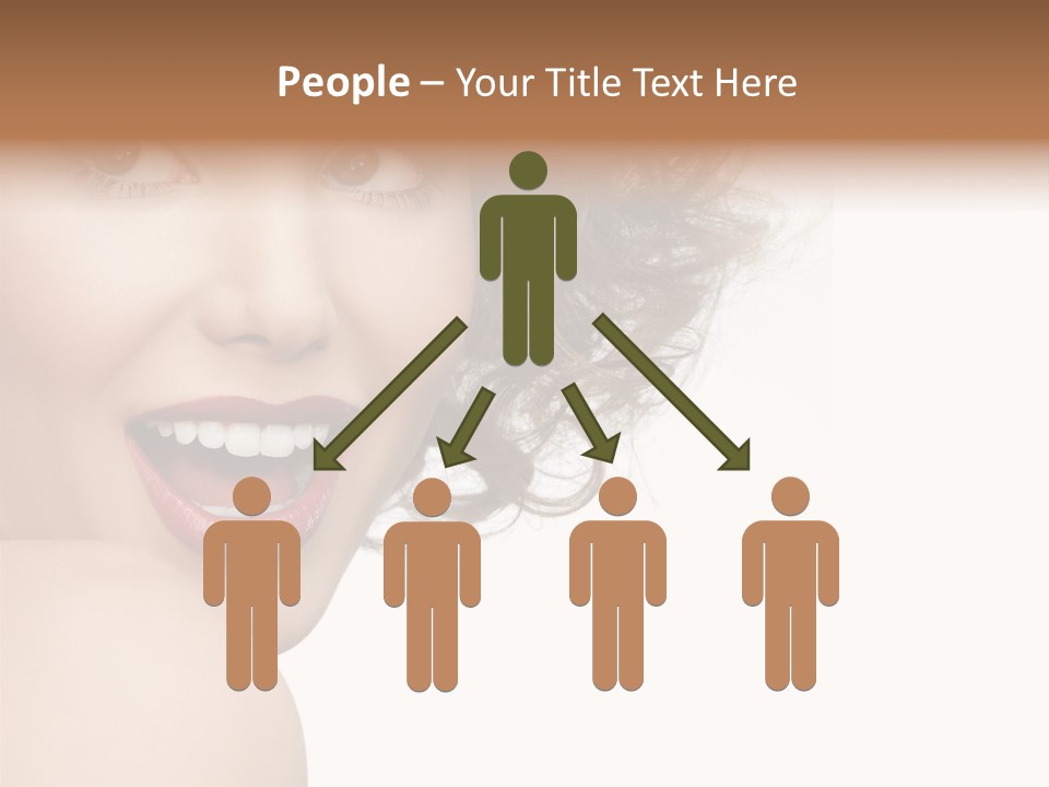 Whitening Perfect Beauty PowerPoint Template