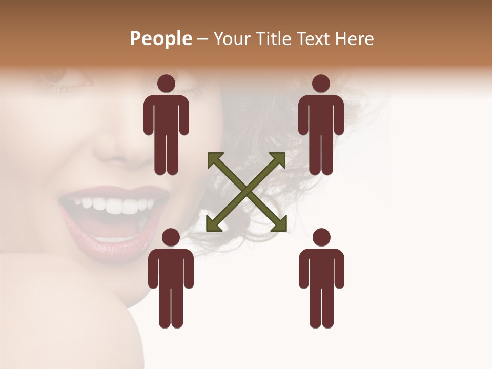 Whitening Perfect Beauty PowerPoint Template