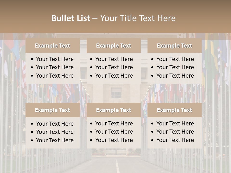 United Unog History PowerPoint Template