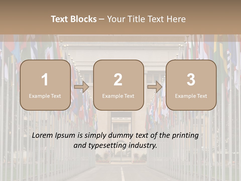 United Unog History PowerPoint Template