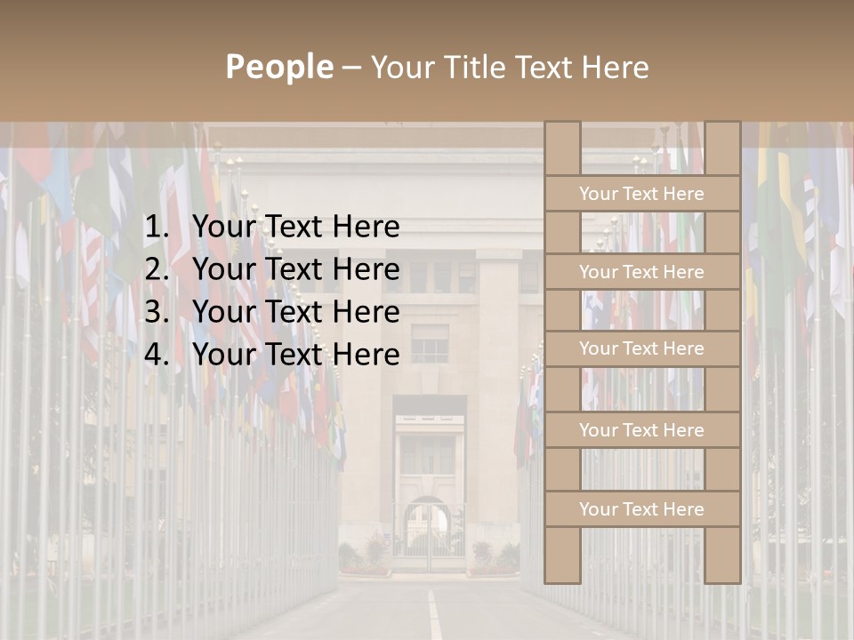 United Unog History PowerPoint Template