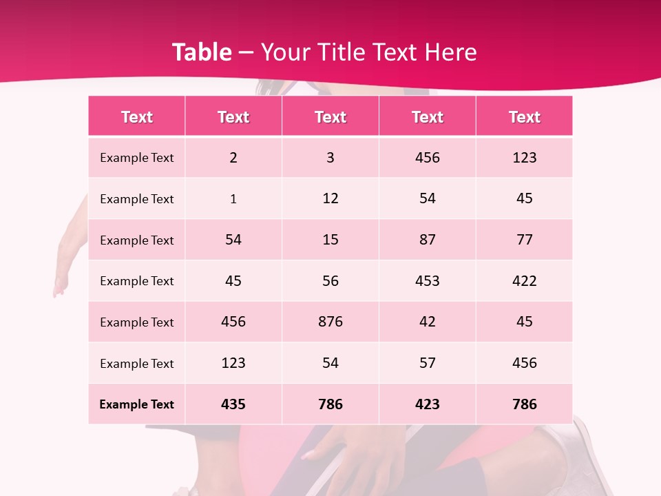 Abs Full Outfit PowerPoint Template