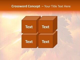 Yellow Red Fall PowerPoint Template