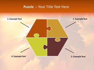 Yellow Red Fall PowerPoint Template