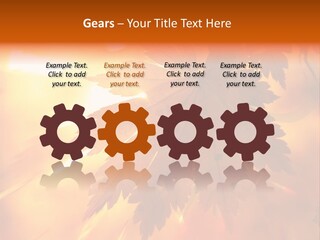 Yellow Red Fall PowerPoint Template