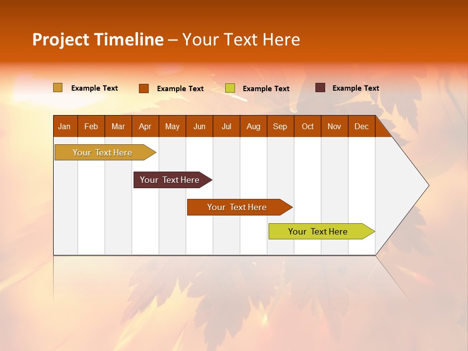 Yellow Red Fall PowerPoint Template