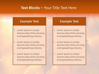 Yellow Red Fall PowerPoint Template