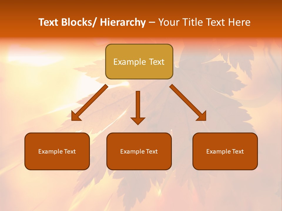 Yellow Red Fall PowerPoint Template