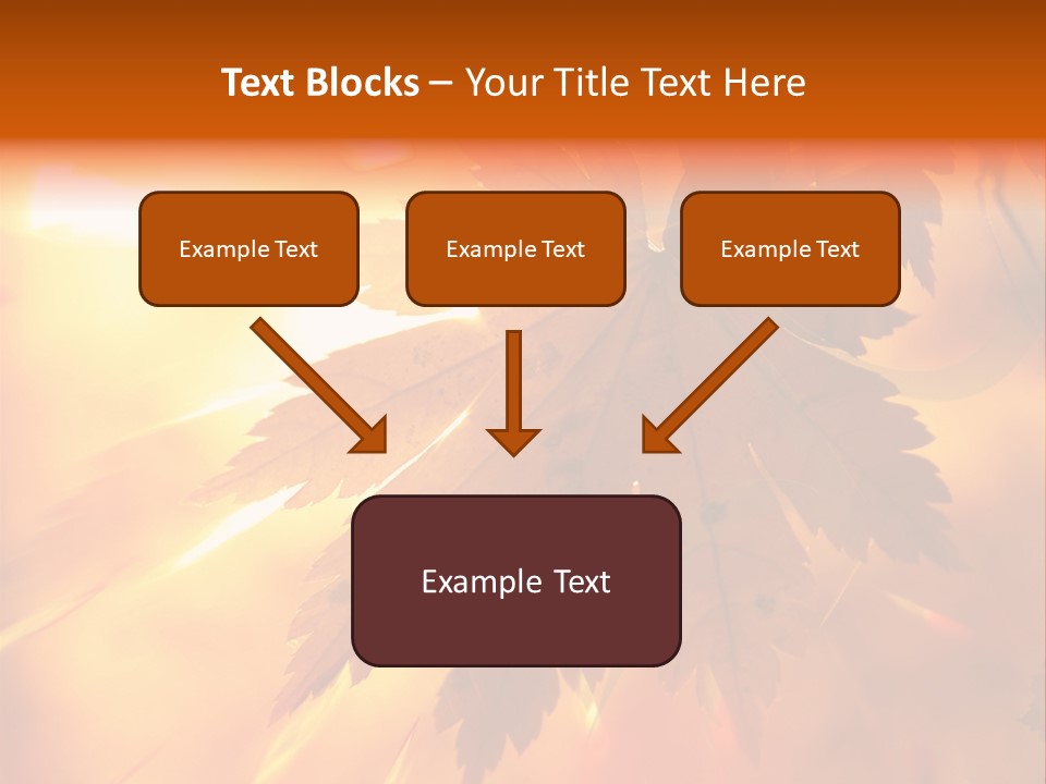 Yellow Red Fall PowerPoint Template