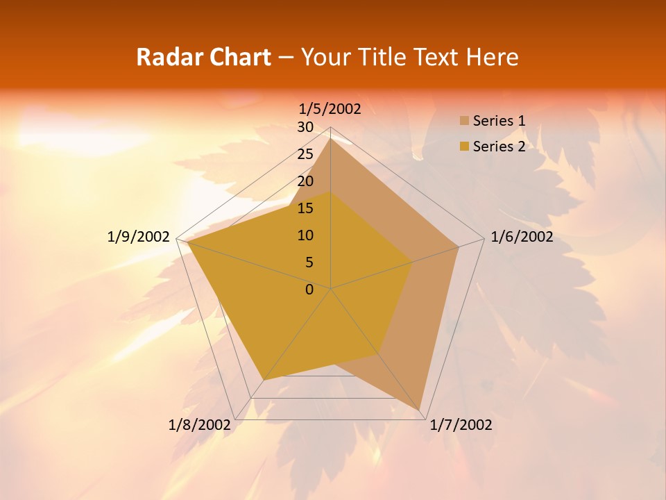 Yellow Red Fall PowerPoint Template