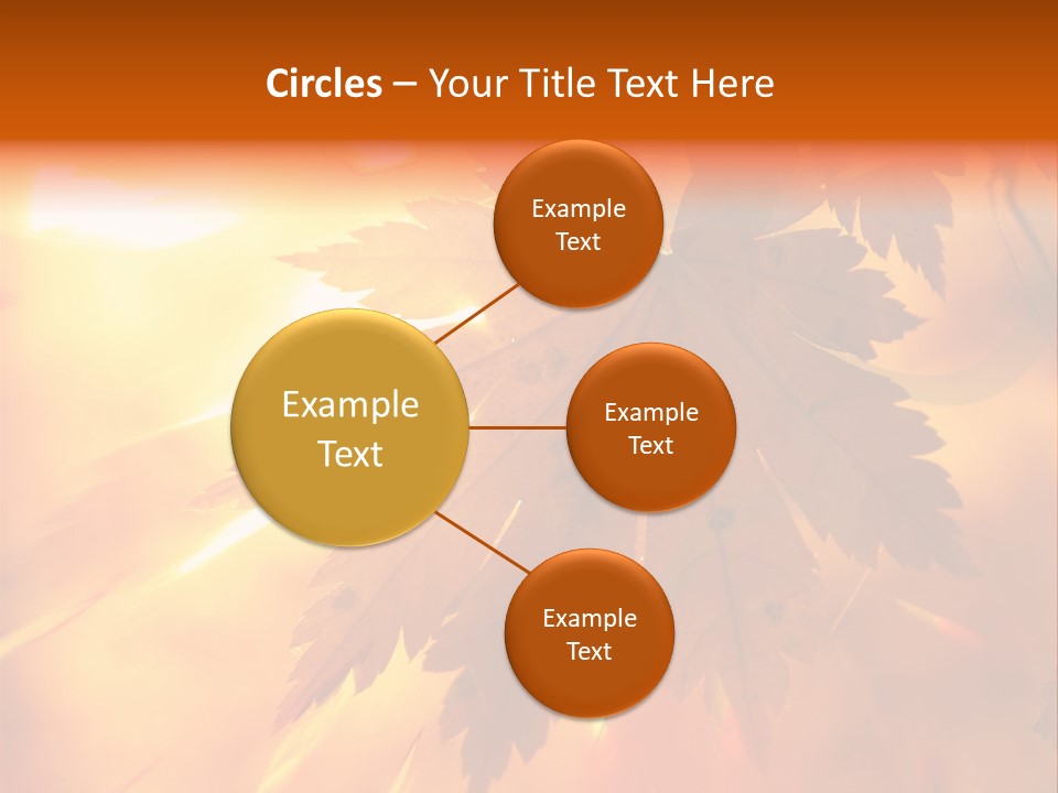 Yellow Red Fall PowerPoint Template