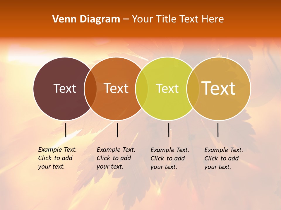 Yellow Red Fall PowerPoint Template