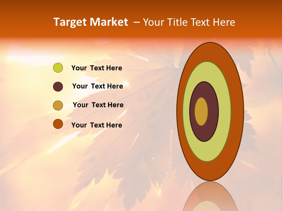 Yellow Red Fall PowerPoint Template