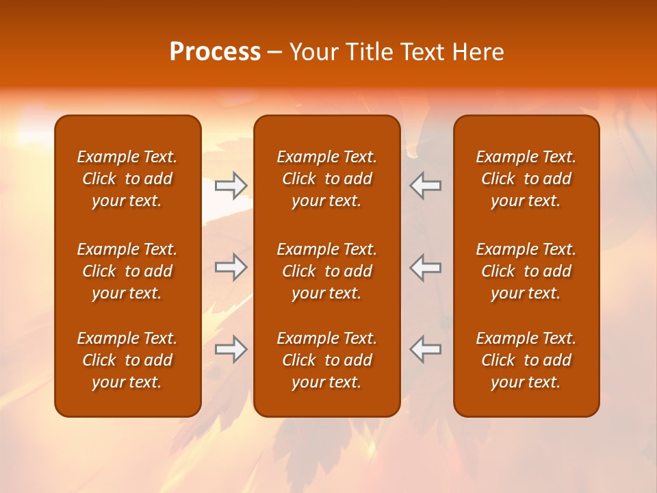 Yellow Red Fall PowerPoint Template