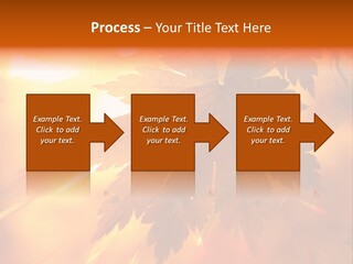 Yellow Red Fall PowerPoint Template