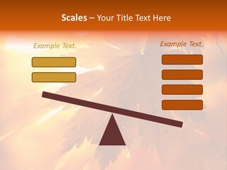 Yellow Red Fall PowerPoint Template