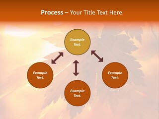 Yellow Red Fall PowerPoint Template