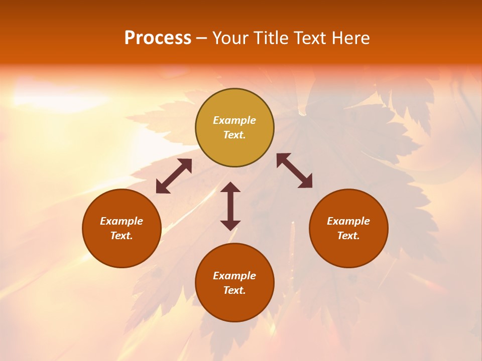 Yellow Red Fall PowerPoint Template