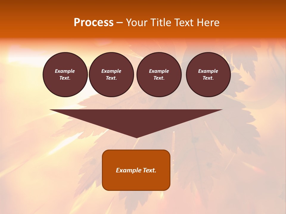 Yellow Red Fall PowerPoint Template