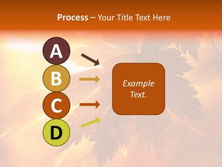 Yellow Red Fall PowerPoint Template