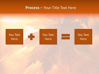 Yellow Red Fall PowerPoint Template