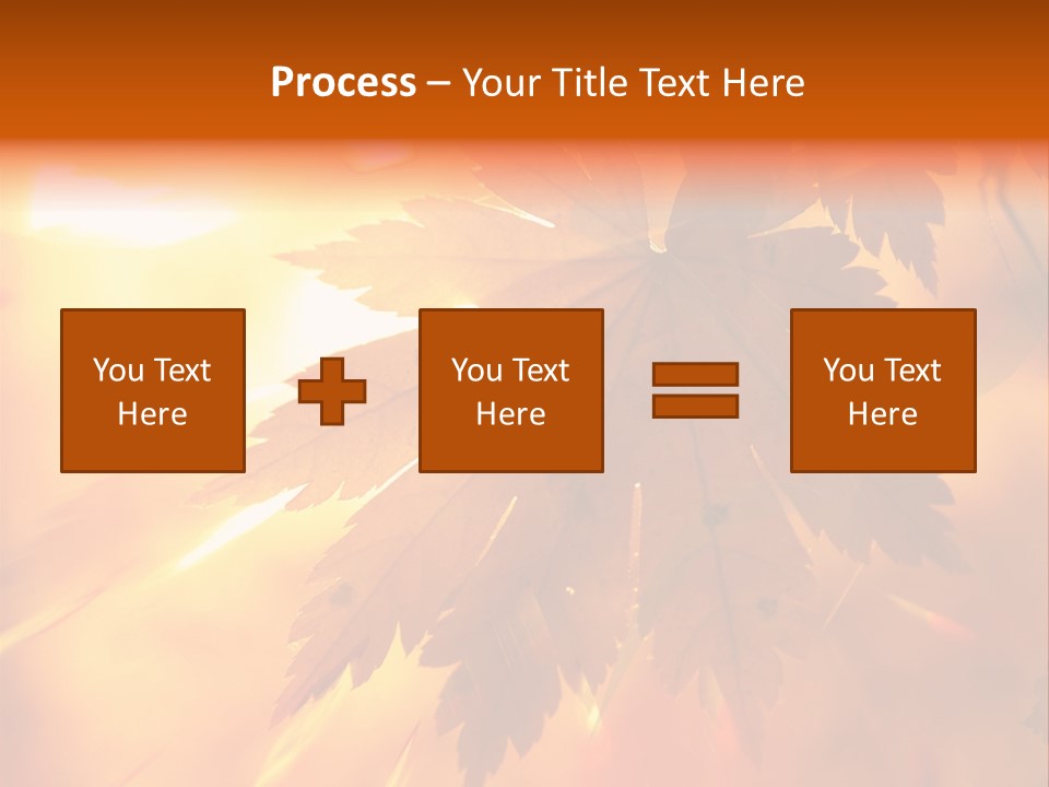 Yellow Red Fall PowerPoint Template