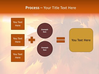 Yellow Red Fall PowerPoint Template