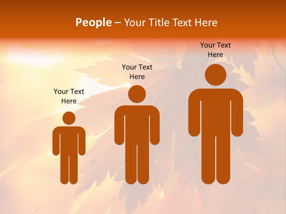 Yellow Red Fall PowerPoint Template