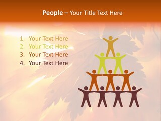 Yellow Red Fall PowerPoint Template