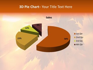 Yellow Red Fall PowerPoint Template