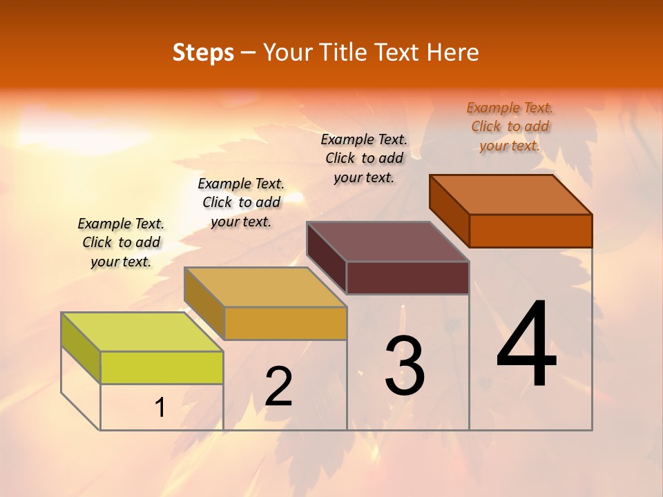 Yellow Red Fall PowerPoint Template