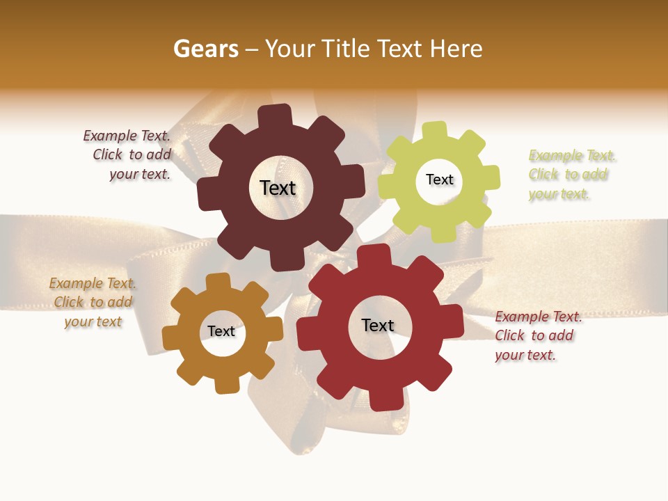 Season Gold Reward PowerPoint Template