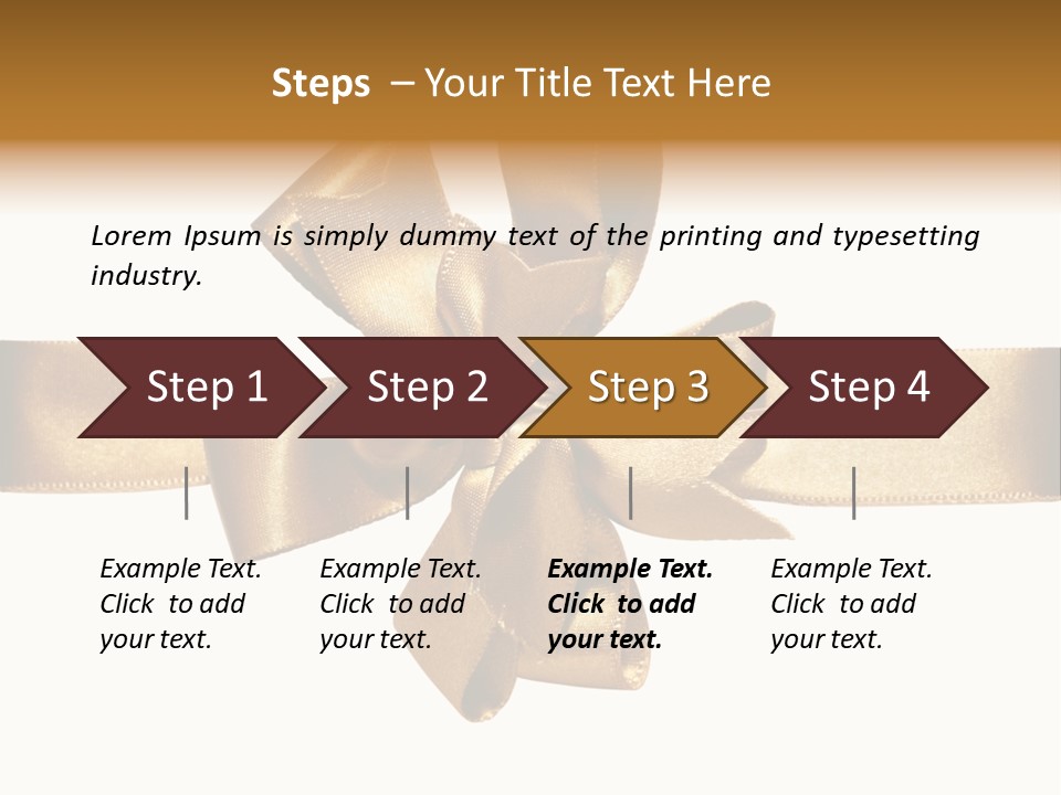 Season Gold Reward PowerPoint Template