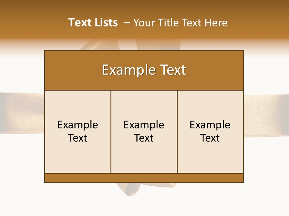 Season Gold Reward PowerPoint Template