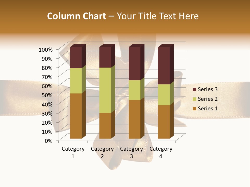 Season Gold Reward PowerPoint Template