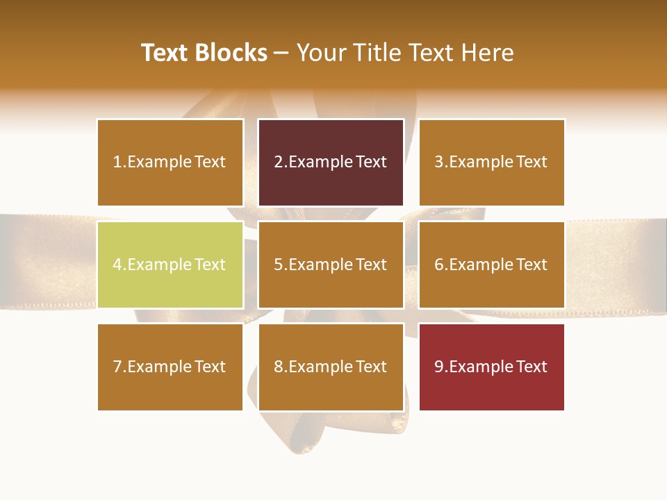 Season Gold Reward PowerPoint Template