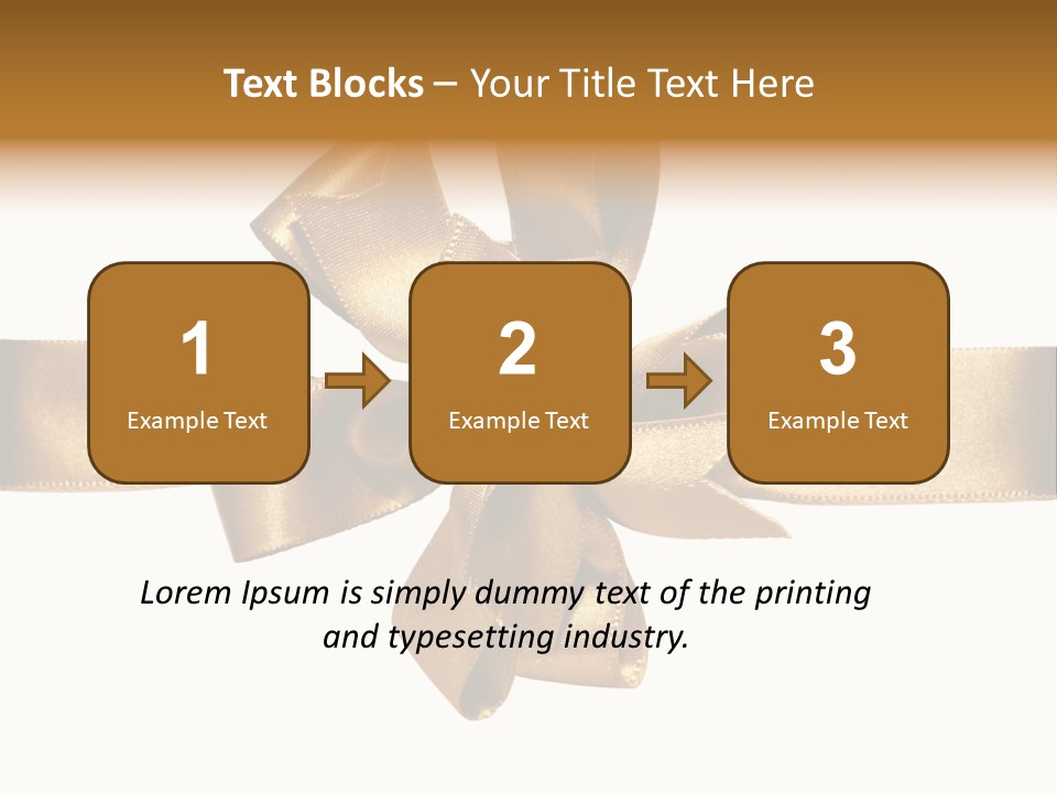 Season Gold Reward PowerPoint Template