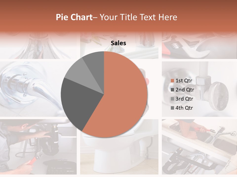 A Collage Of Photos With A Plumber And A Wrench PowerPoint Template