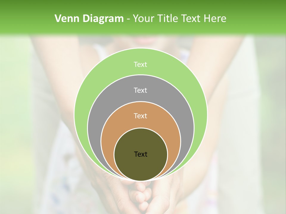 Daughter Playing Hands PowerPoint Template