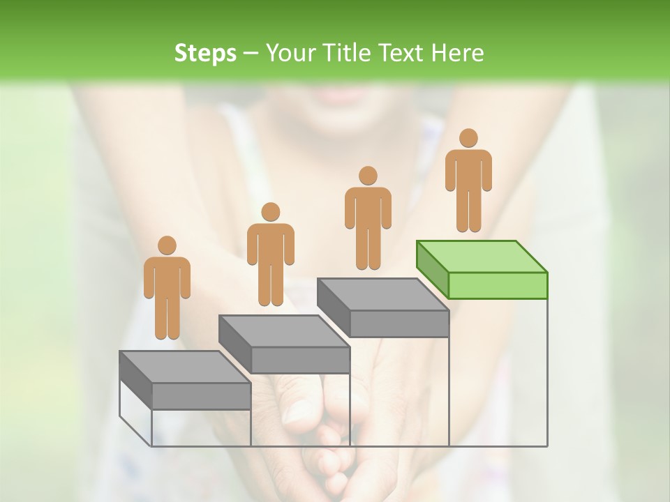 Daughter Playing Hands PowerPoint Template