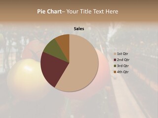 Garden Meal Hothouse PowerPoint Template