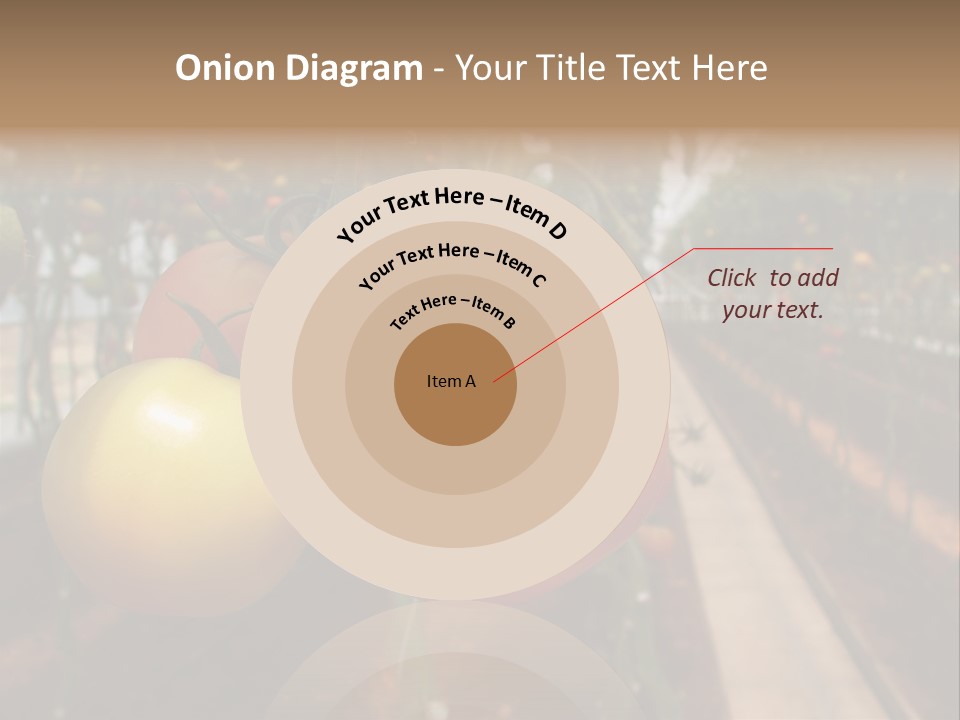 Garden Meal Hothouse PowerPoint Template