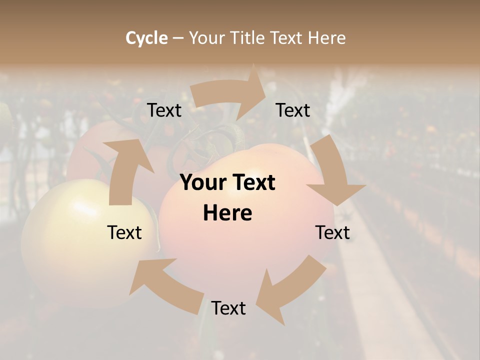 Garden Meal Hothouse PowerPoint Template