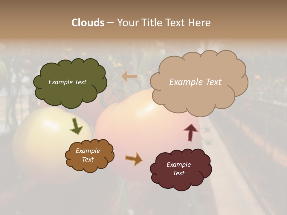 Garden Meal Hothouse PowerPoint Template