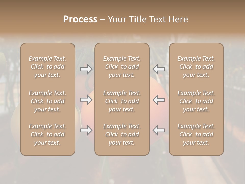 Garden Meal Hothouse PowerPoint Template