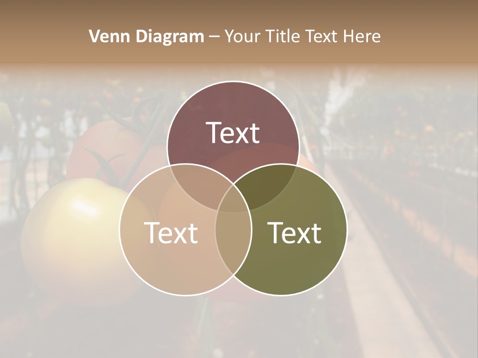 Garden Meal Hothouse PowerPoint Template