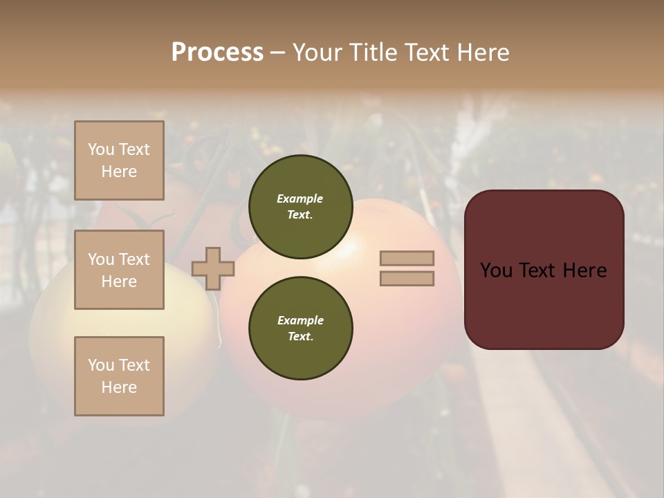 Garden Meal Hothouse PowerPoint Template
