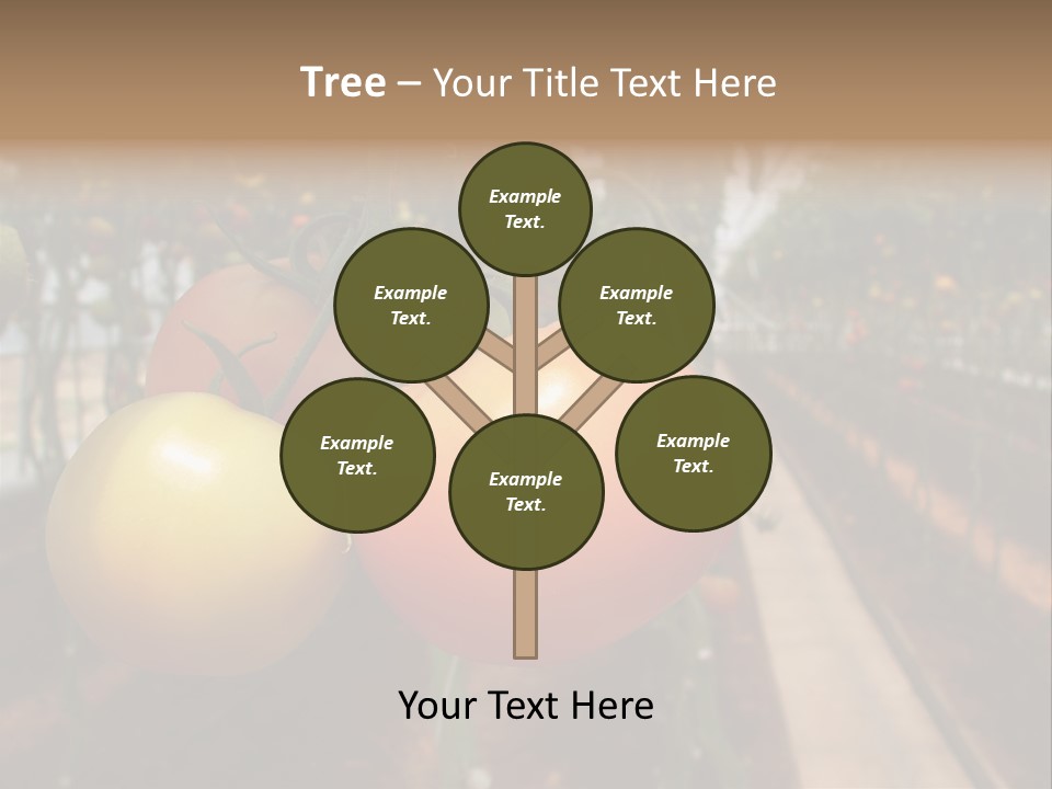 Garden Meal Hothouse PowerPoint Template