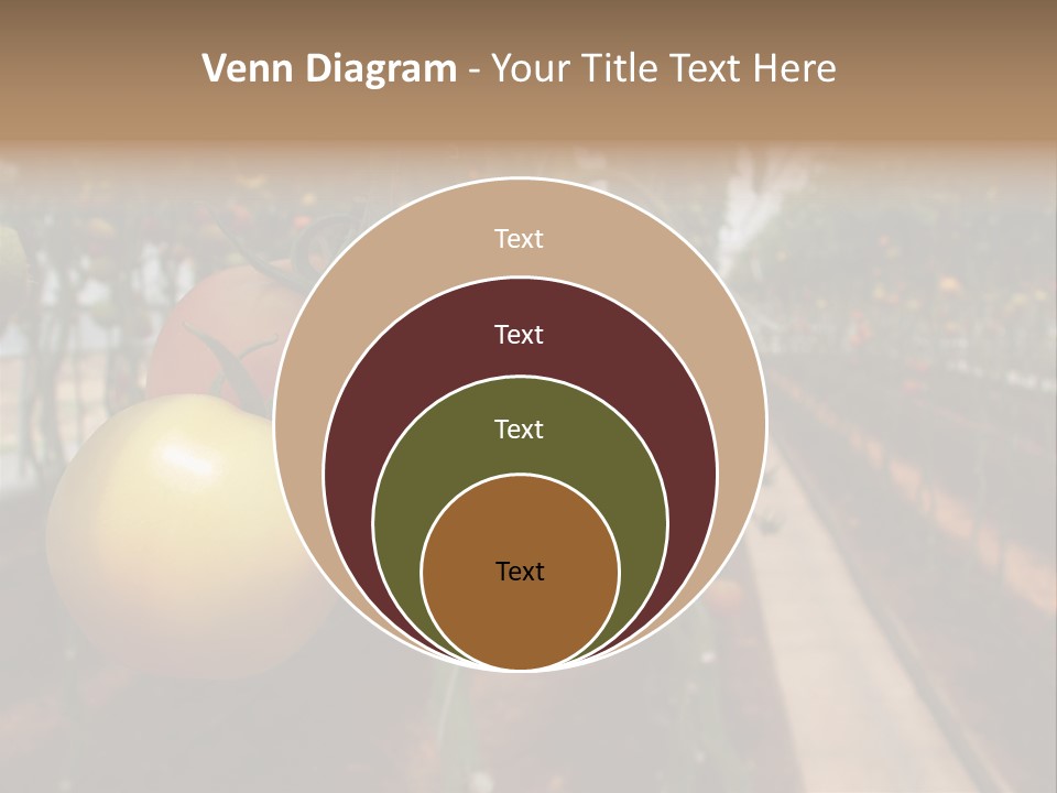 Garden Meal Hothouse PowerPoint Template
